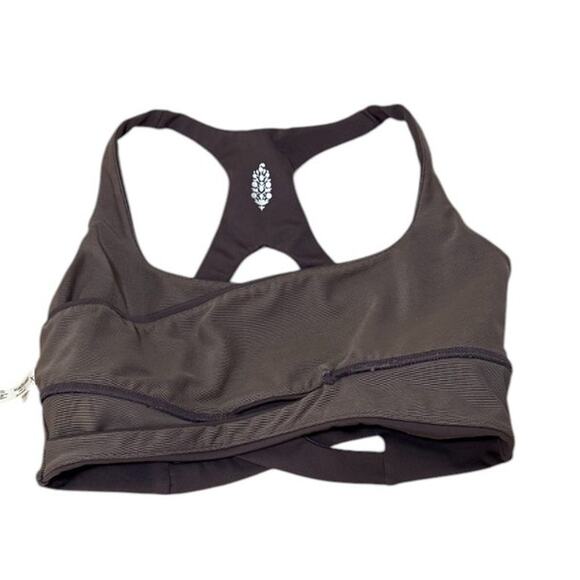 Free People Movement Sports Bra Women X Small Brown Freeform Brami OB1192056 - Picture 5 of 8